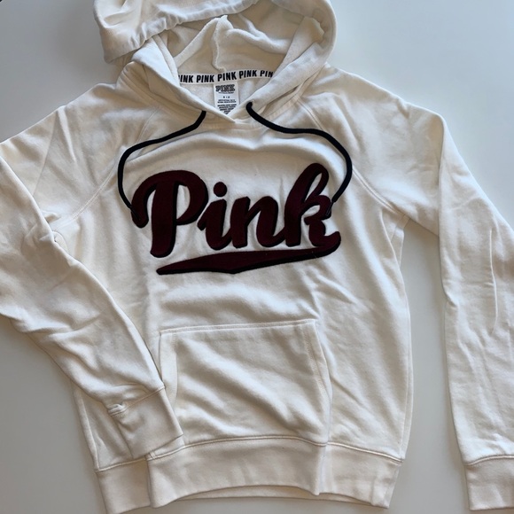 PINK Victoria's Secret Tops - VS Pink logo hoodie